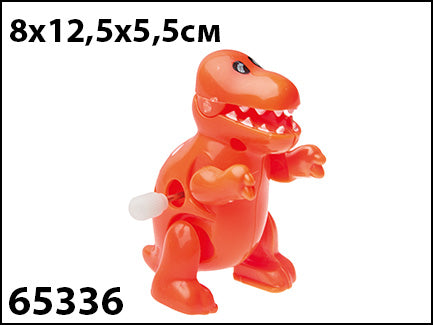 65336 Заводная игрушка Зубастый Динозавр (ходит)