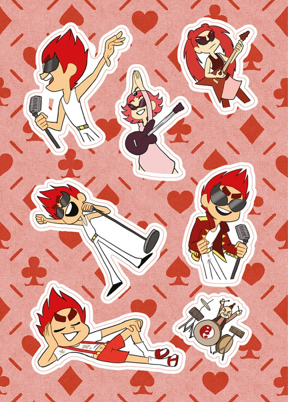 Лист Стикеров "13 Карт: Данте. Земля Королей"