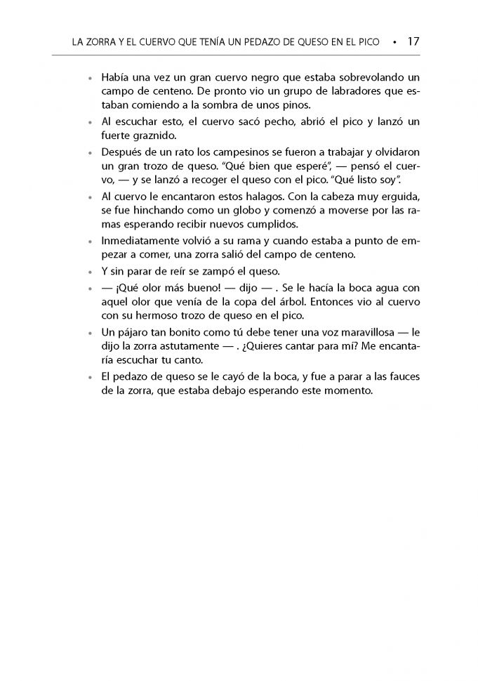 Сказки, знакомые с детства. La question en espagnol : vous pouvez la faire en espagnol