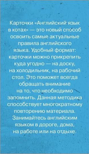 Английский язык в котах. Cartes postales