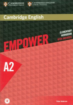 Cahier d'exercices Cambridge English Empower Elementary avec réponses
