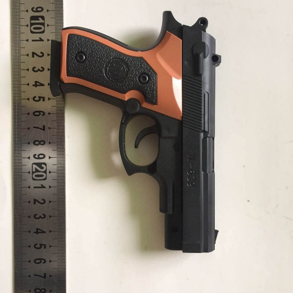 Пистолет (п) с пульками N639 в пак. 16*11*2см в кор.2*144шт