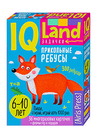 IQ Beaucoup de cartes avec le marqueur.6+ Прикольные ребусы.