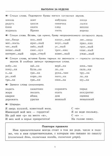Тренир. прим. Рус. яз. 4кл Повтор. и закрепл. ФГОС