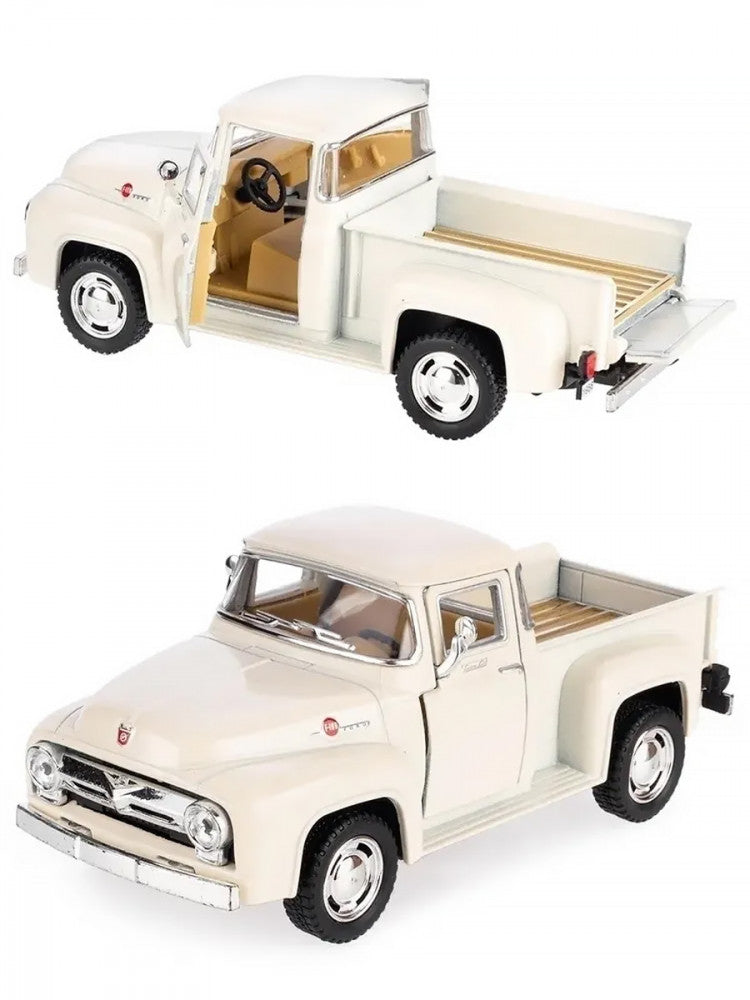 Kinsmart. Modèle art.KT5385W/3 "Ford F-100 Pickup 1956" 1:38 (кремовая) инерц.