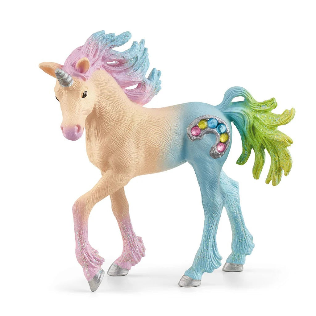 Schleich. Figurine "Зефирный единорог Жеребенок" art.70724
