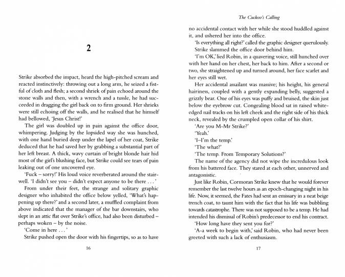 The Cuckoo's Calling (Robert Galbraith) Зов кукушки (Роберт Гэлбрейт) /Книги на английском языке