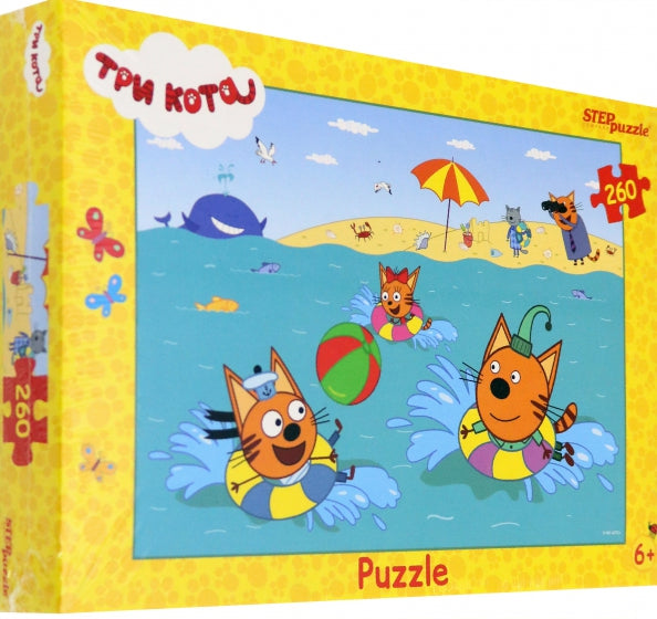 95079 Mosaïque "puzzle" 260 "Три кота" (АО "СТС")