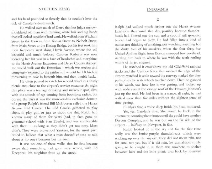 Insomnia (B) Бессоница