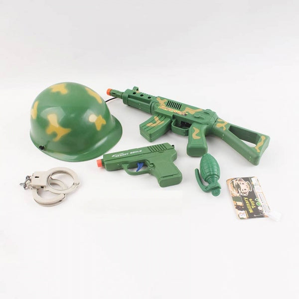 Набор оружия (automatique+canne+pistolet+accessoires.) dans le jeu en cor.36шт
