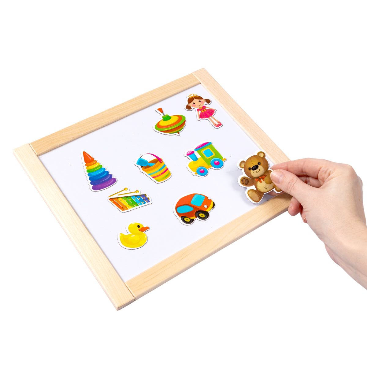 Игра магнитная "Игрушки". Серия Магнитные истории (европодвес, 4х20шт)