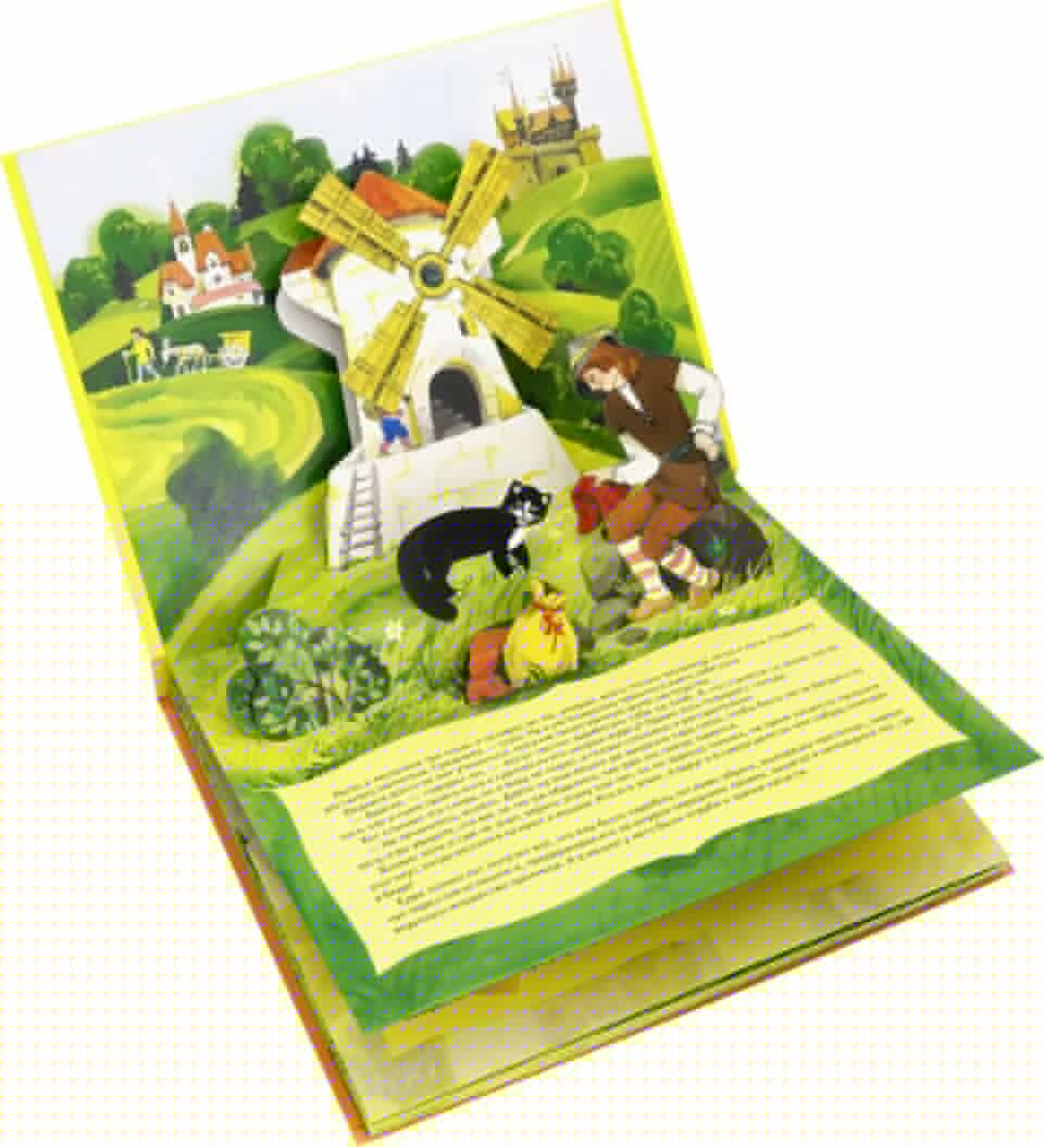 Книжка-панорамка. Кот в сапогах /Перро