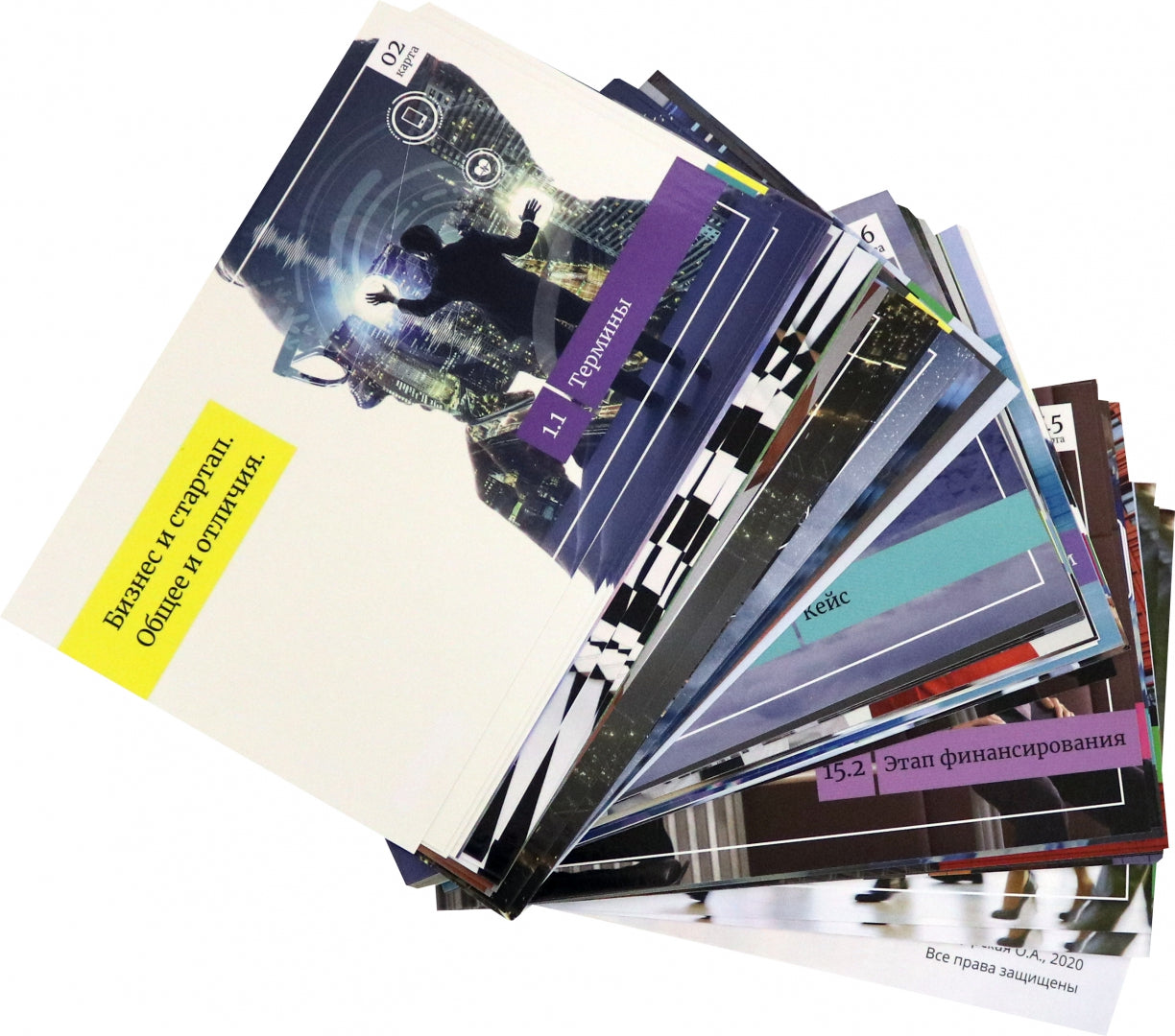 Стартап. Que voulez-vous? Cartes - Algorithme détaillé