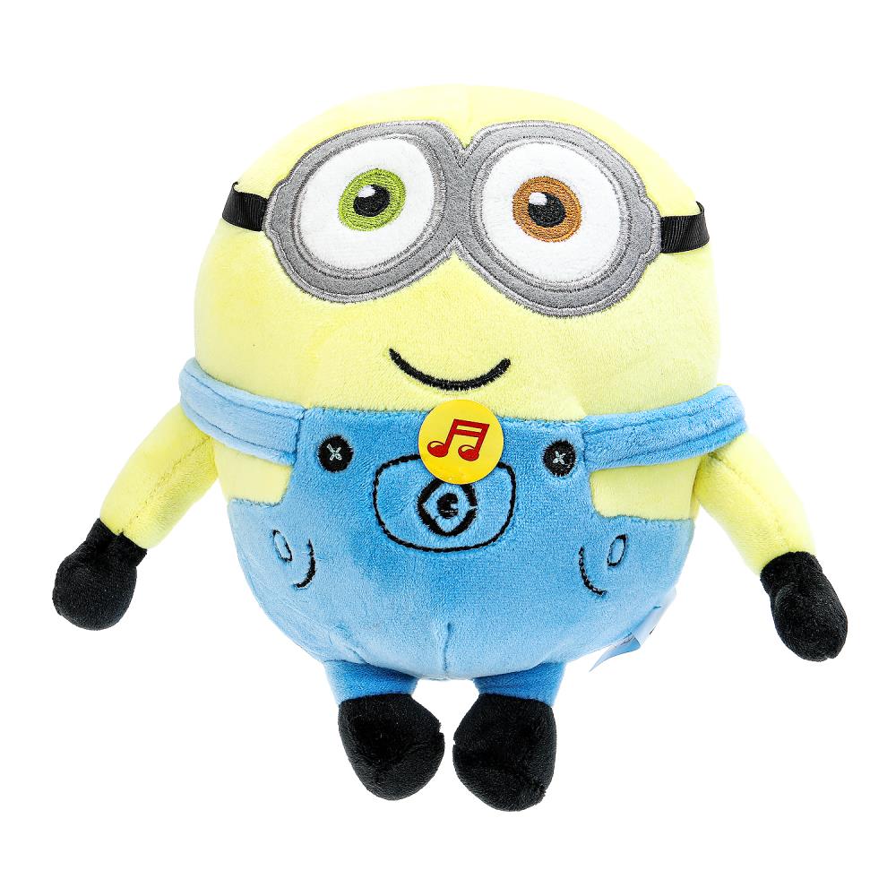 Игрушка мягкая миньоны 20 см озвученные Добрые игрушки в кор.24шт