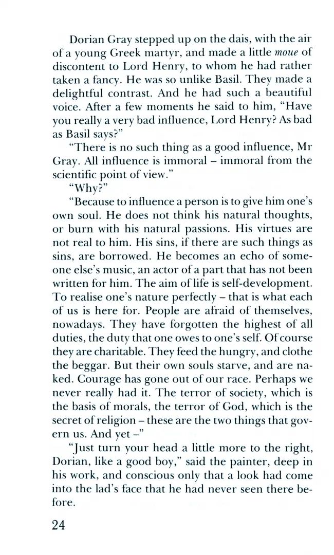 Le Portrait de Dorian Gray