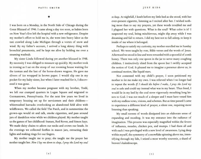 Just Kids (Patti Smith) Просто дети (Патти Смит) /Книги на английском языке