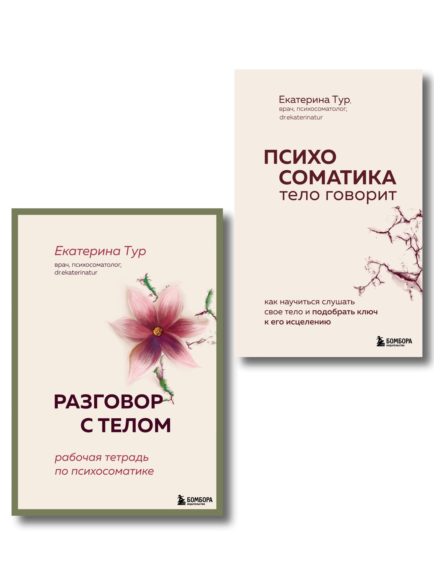 Комплект книг для работы с психосоматикой от Екатерины Тур (ИК)