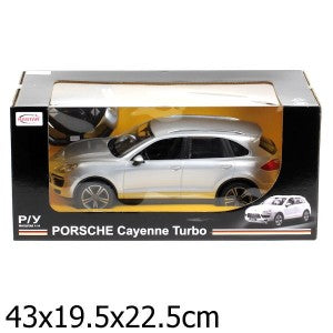 МАШИНА Р/У RASTAR PORSCHE CAYENNE TURBO 1:14 СО СВЕТОМ, ЦВЕТ В АССОРТ. КОР. dans le cor.6шт