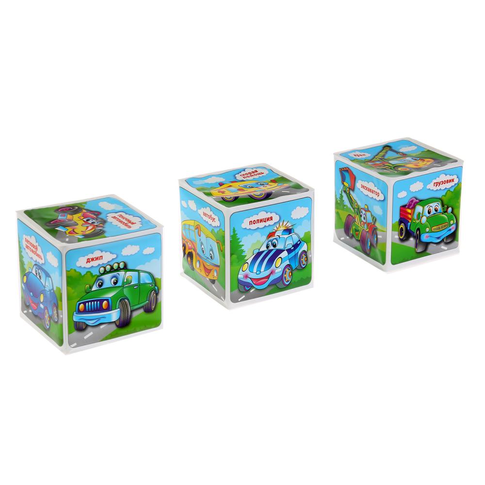 "Умка". Machines. Sacs pour vans dans un paquet de 3 cubes de 80 x 80 mm dans un paquet de 50 pièces