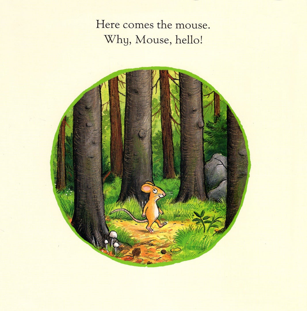 Gruffalo, le - Livre cartonné Pousser, tirer et glisser
