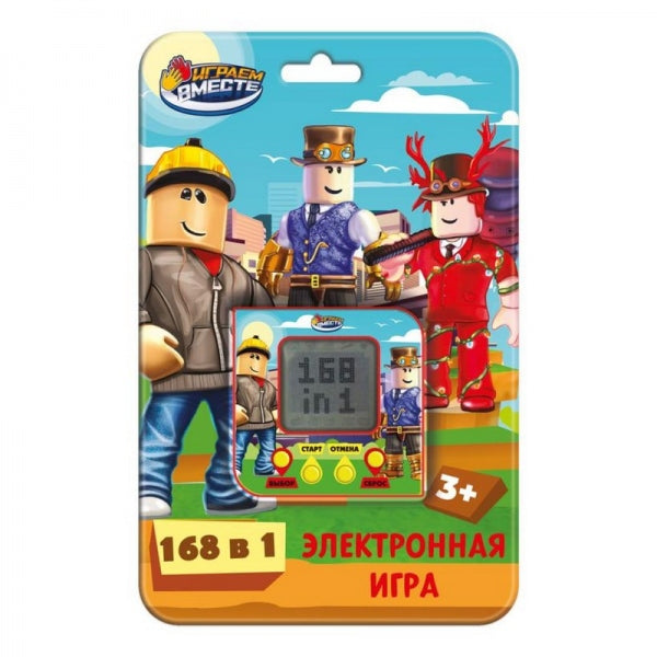 Электронная логическая игра питомец, блист.12*17*2см ИГРАЕМ ВМЕСТЕ в кор.4*72шт