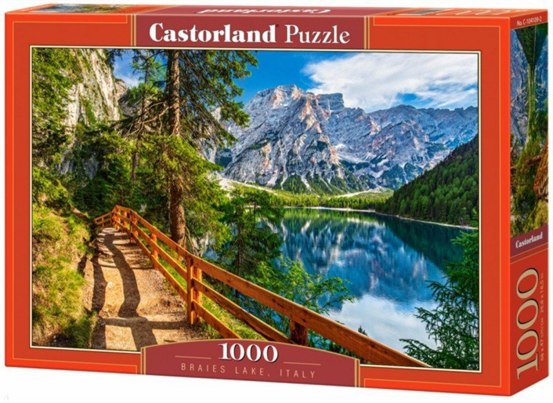 Castorland. Пазл 1000 арт.C-104109 "Озеро Брайес" Италия
