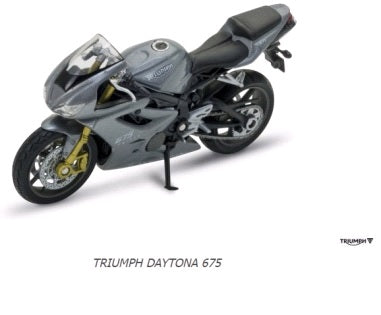 МОТОЦИКЛ металл 1:18 triumph daytona 675 в кор в кор.4*12шт