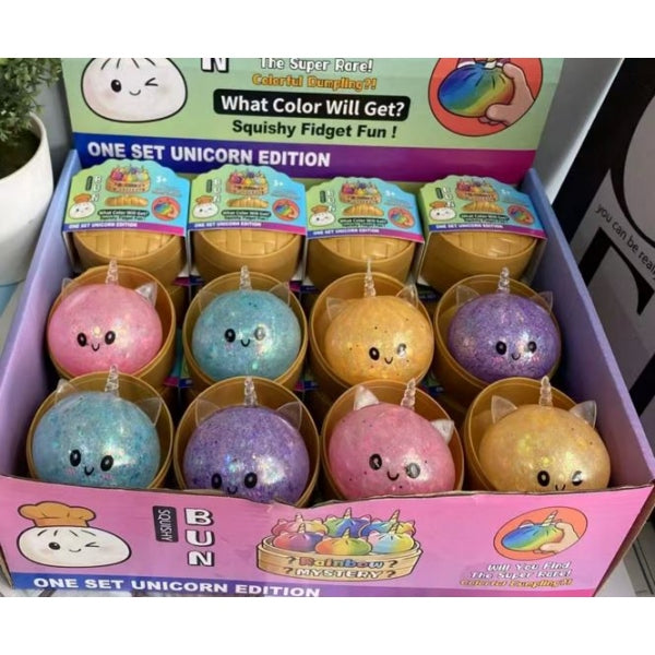 Игрушка мялка пельмень с ушками 5,5 см Супер Жим