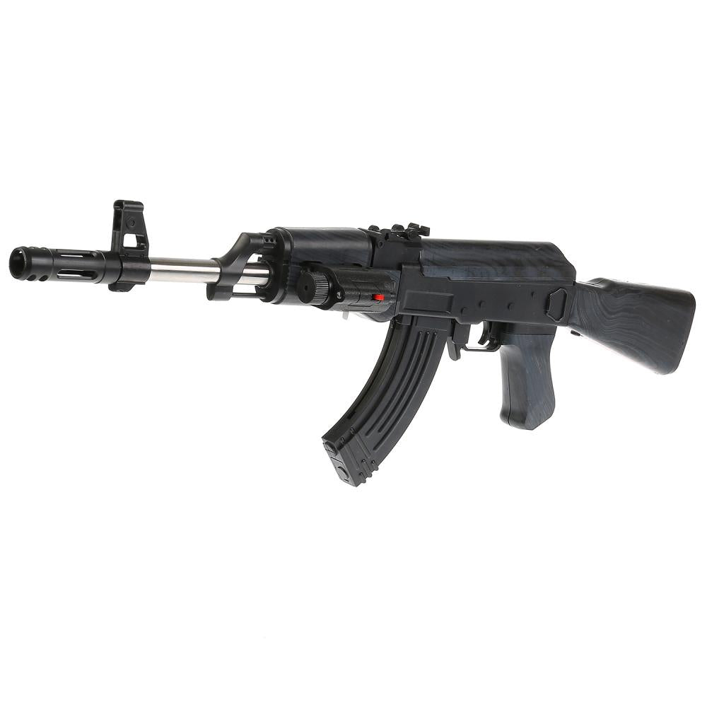 Автомат (п) с лазер. прицелом, с фонарем, со съемным прикладом 0807C в кор. в кор.28шт