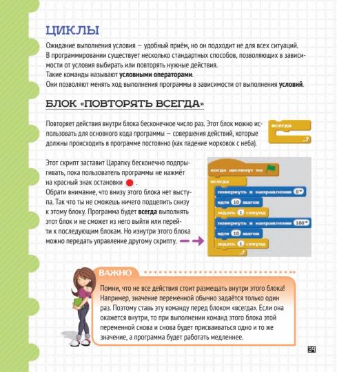Programme pour le bébé. Mes premiers programmes sur Scratch