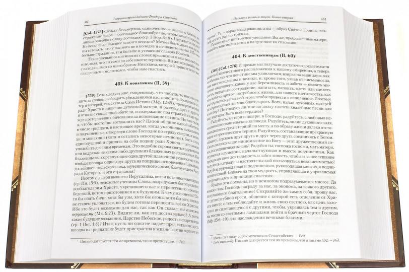 Полное собрание творений святых отцов Церкви и церковных писателей в русском переводе. Т 7. Преподобный Феодор Студит. Творения. En 3 t. T. 3
