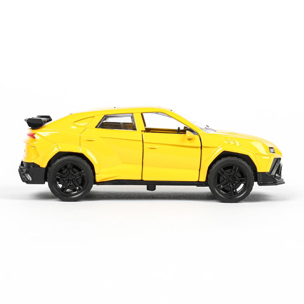 Машина металл свет-звук lamborghini urus 12см,св/зв, двер.инерц.,кор. Parc technologique dans le cor.2*48шт