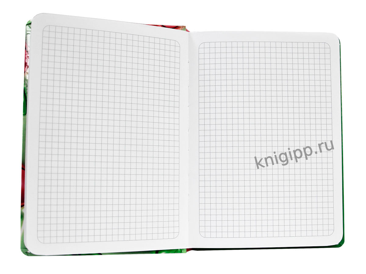 Mon Art. БЛОКНОТ в клетку 3D. Цветочки