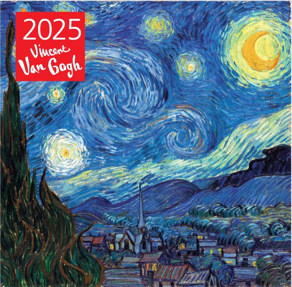 Винсент Ван Гог. Календарь настенный на 2025 год (300х300 мм)