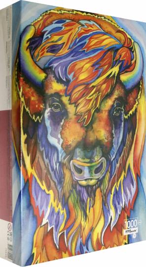 79200 Мозаика "puzzle" 1000 "Символ года" (2021 — год быка)