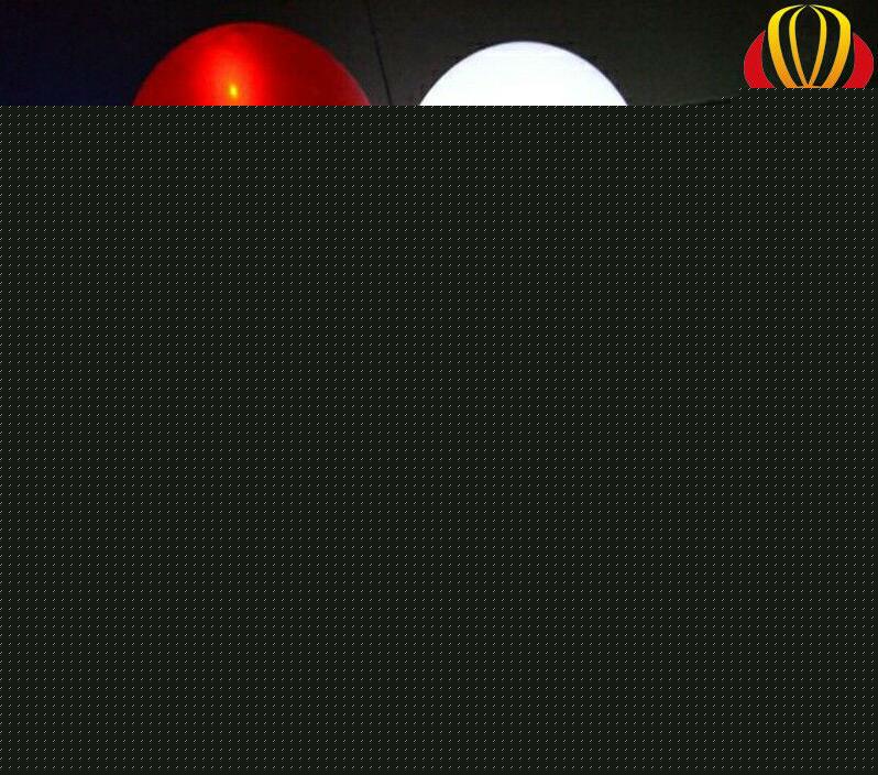 Шарики воздушные светящиеся латексные упаковка 5 шт.HD-1118 (led)