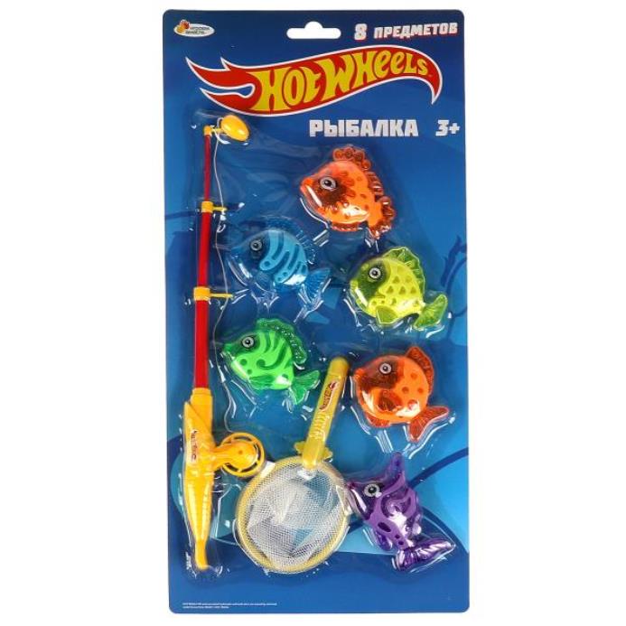 Играем вместе. Aimants de jeu "Hot Wheels", blister 25,5x53x5 cm, art.1703V180-R4