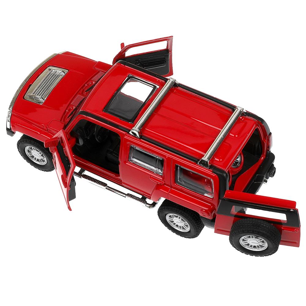 Machine en métal pour camion HUMMER h3, 14,4 cm, double, bagage, inertie, parc technologique, cor.2*24