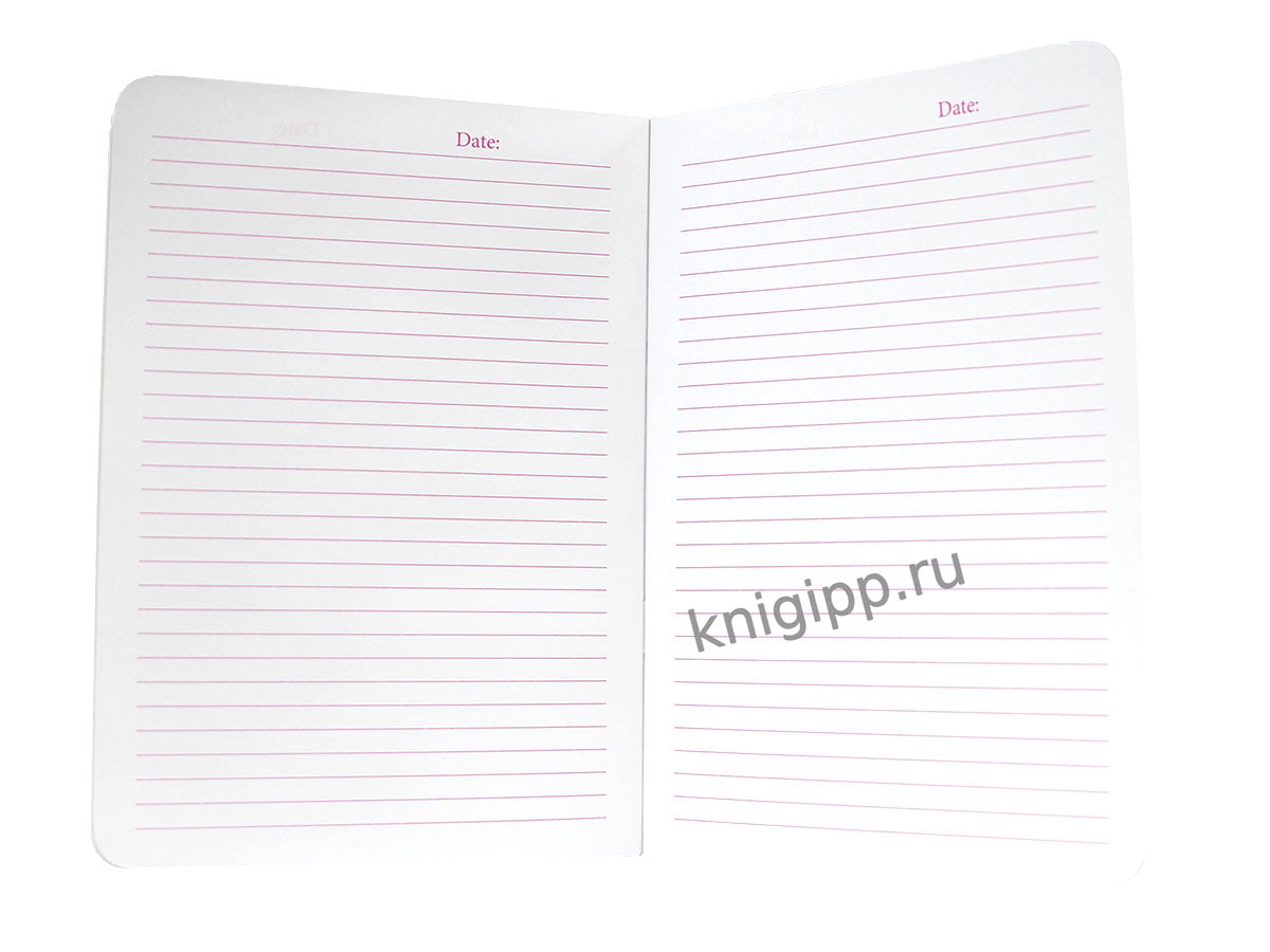 Mon Art. БЛОКНОТ в линию Noir et Rose. Девочка с кроликом