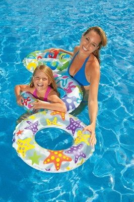 Intex. Круг надувной 61 см, в ассортименте, 6-10 лет (боится холода) арт.59241