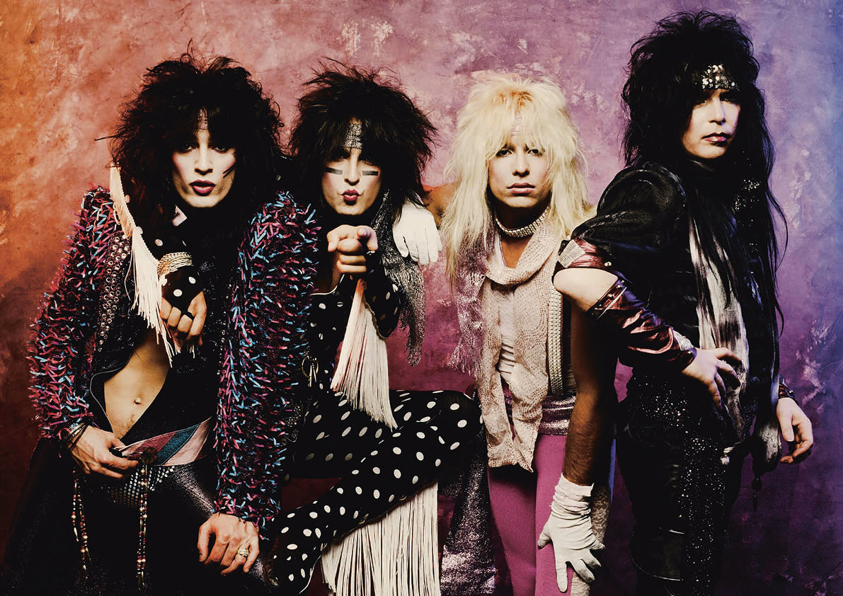 Постер. Звезды металла. Motley Crue. Формат А3.
