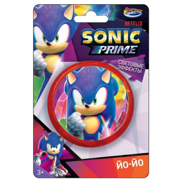 Йо-йо Sonic свет, блист. 10*15*4 cm ИГРАЕМ ВМЕСТЕ в кор.240шт