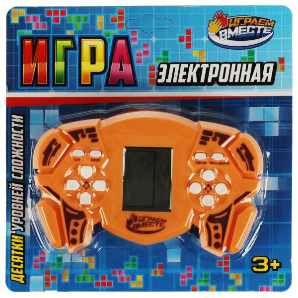 Jeu de logique électronique, blister 15,5*15,5*3 cm, IJGРАЕМ ВМЕСТЕ в kor.2*120шт