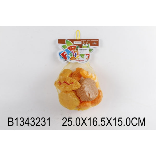 Набор продуктов, пластик в сетке в кор.2*-60шт