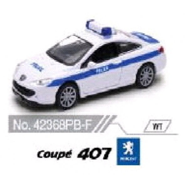 Machine en métal 4.75" peugeot 207. Moteur inerte. Ouverture double dans l'écran jusqu'à 12 pouces dans le corps 2*6 pouces.