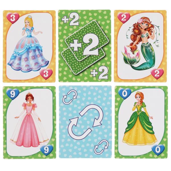 Princesse. Уномания. Коробка с европодвесом. Cartes 72 шт. 85х62 mm. Умные игры в кор.40шт