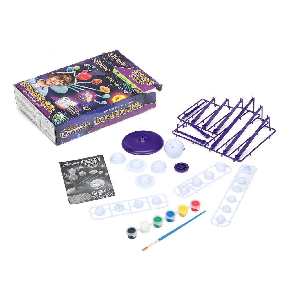 IQ Эксперимент астрономия настольный планетарий, кор IQ Эксперимент в кор.2*36шт