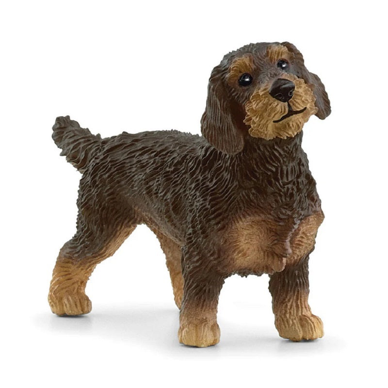 Schleich. Figurine art.13972 "Такса длинношерстная"