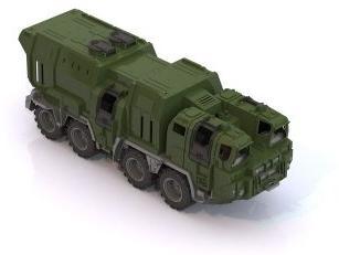 Нордпласт. Военный тягач "Щит" с кунгом арт.257 /4