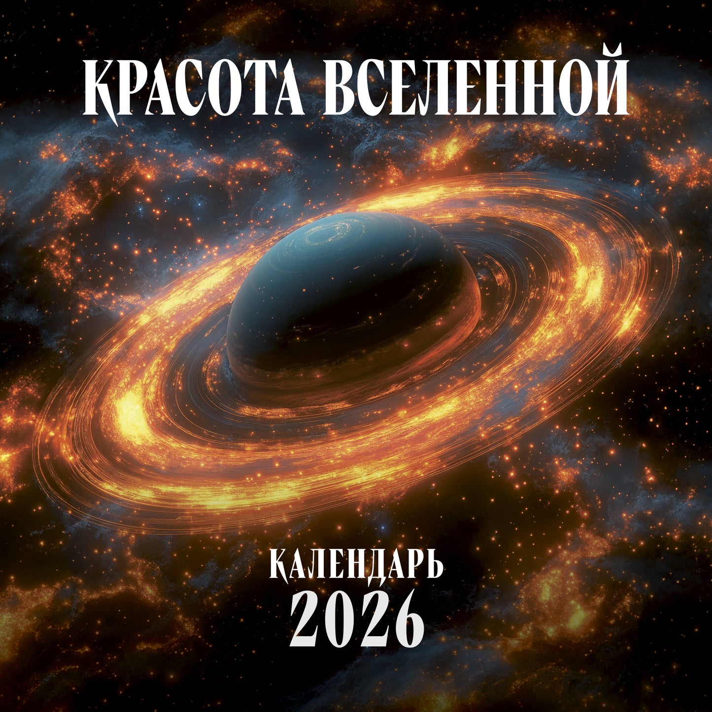 Красота Вселенной. Календарь настенный на 2026 год (300х300 мм)